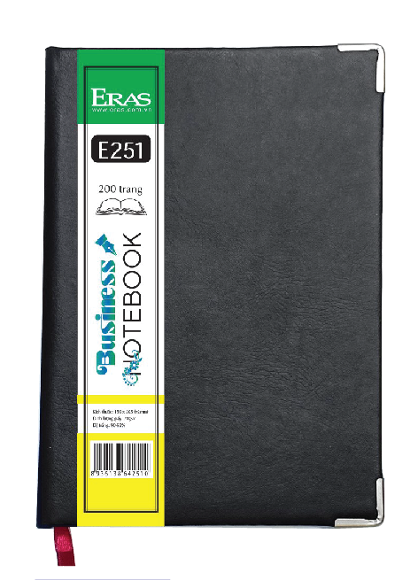 Sổ da Simili đen E251